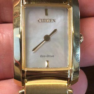 Ladies Citizen Eco-Drive Gold Watch